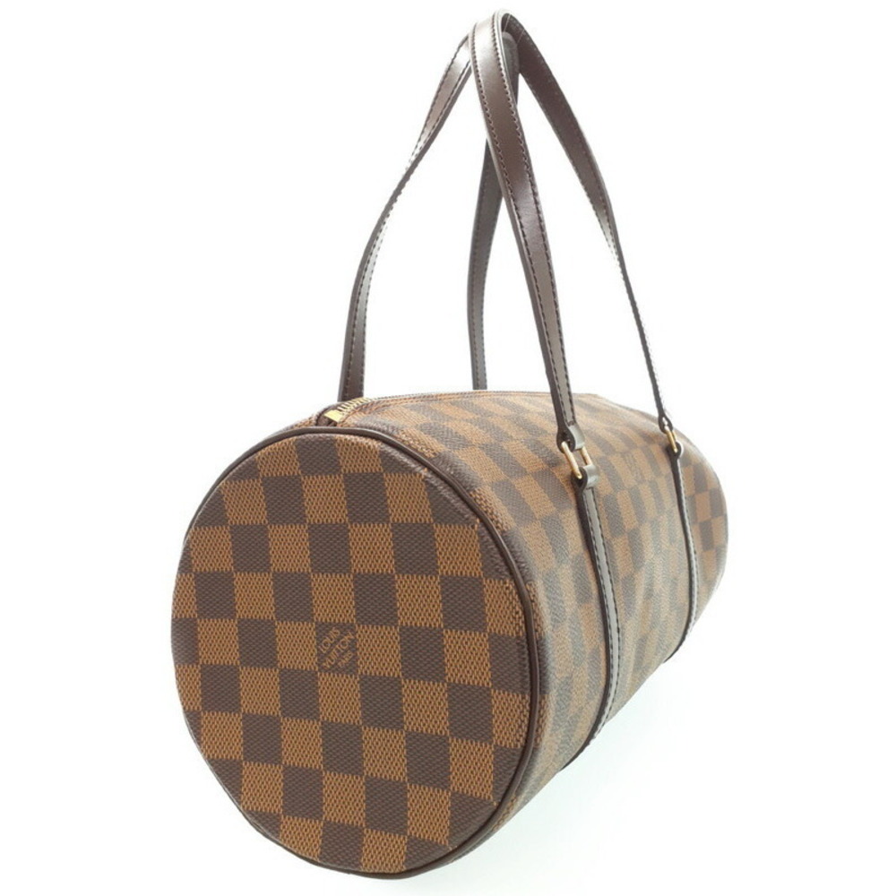 Louis Vuitton Papillon Bag Shoulder Damier Brown Ebene